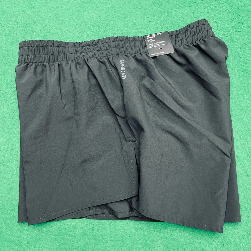 adidas Adizero Essentials Men's 3'' Split Running Shorts Size Small Black